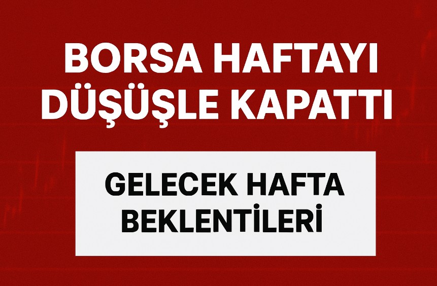Borsa Haftayı Sert Kayıplarla Kapadı, Haftalık Kayıp Yüzde 5'e Yaklaştı haber görseli