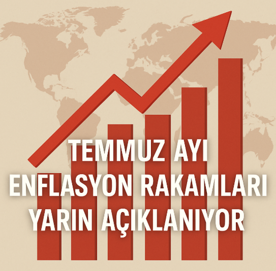 Temmuz Ayı Enflasyonu Yarın Açıklanıyor haber görseli